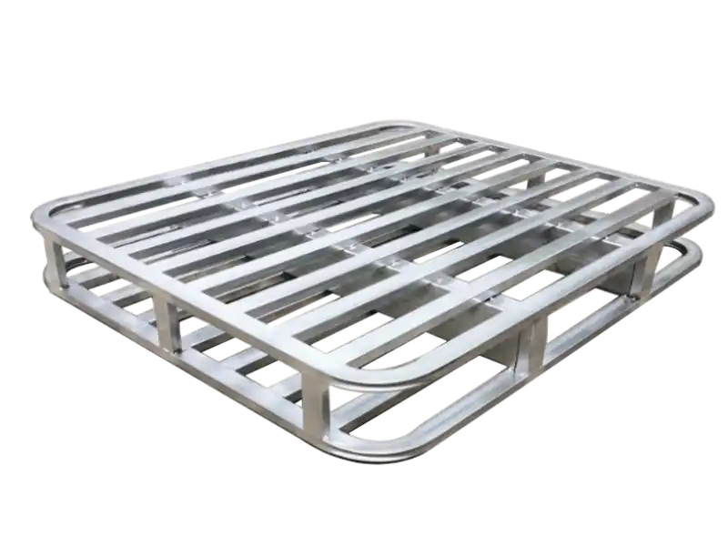 Round Corner Steel Pallet