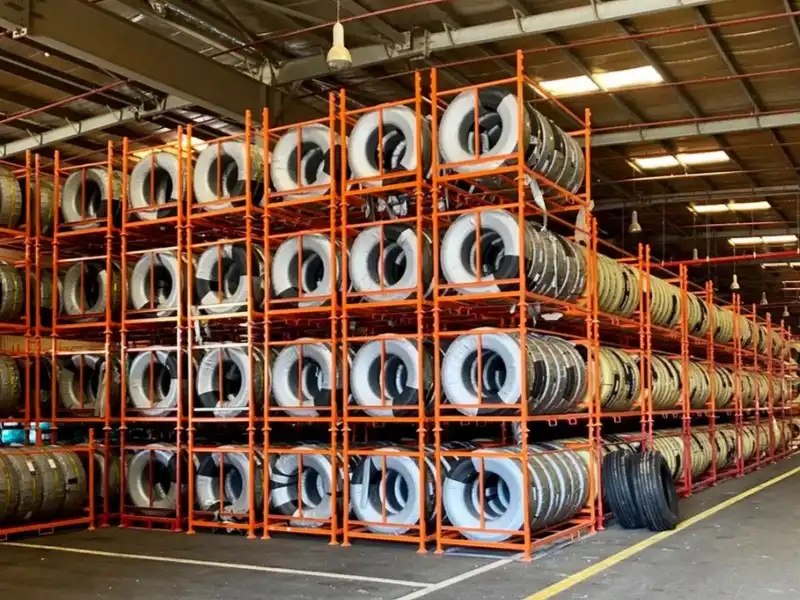 TBR Folding Tire Rack