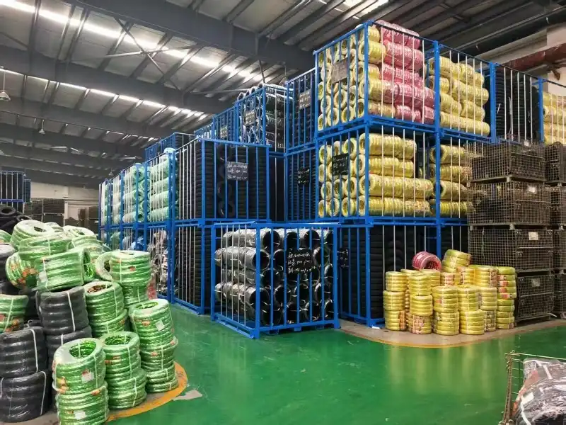 Stackable Motorcycle Tire Storage Rack Solution for High-Density Warehousing
