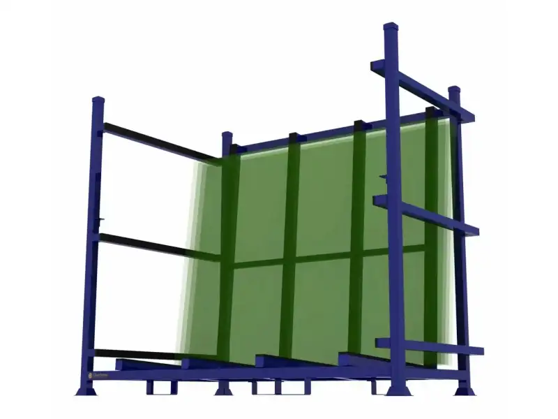 Tile Or Glass Storage Rack